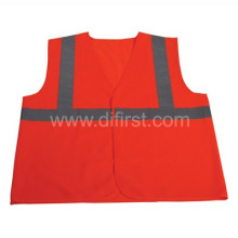 Hot Sale Basic Reflective Safety Vest, 100% Polyester